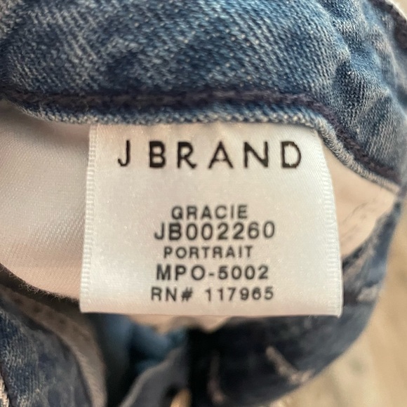 J BRAND PAINTED DENIM SHORTS (27) - Picture 6 of 6